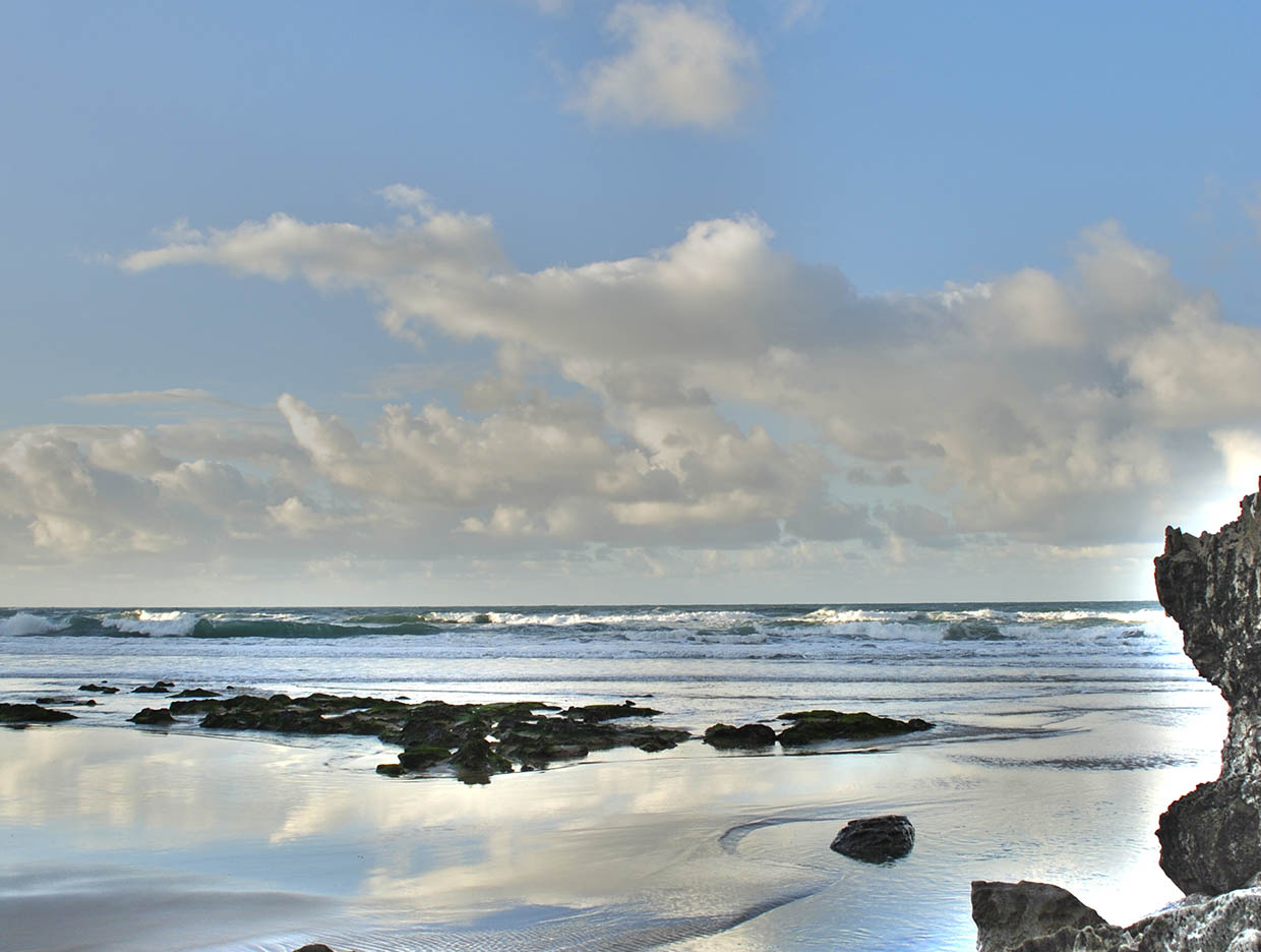 Playa de Cantabria. Febrero 2011. Procesado en HDR