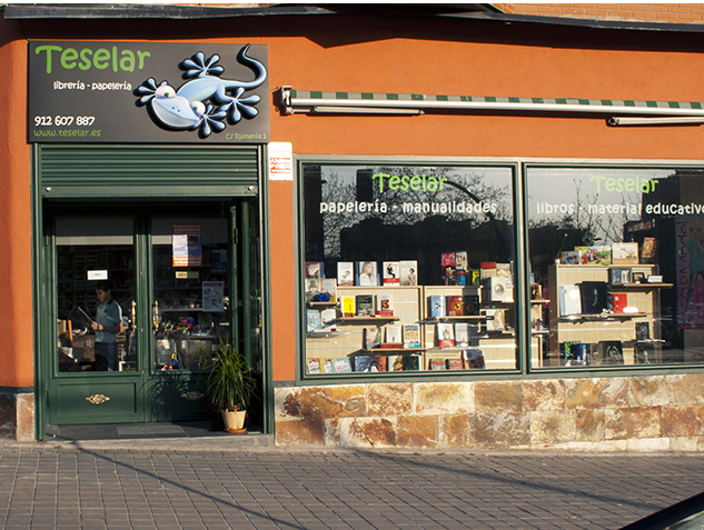 Papelería Teselar, Madrid. Marzo 2012